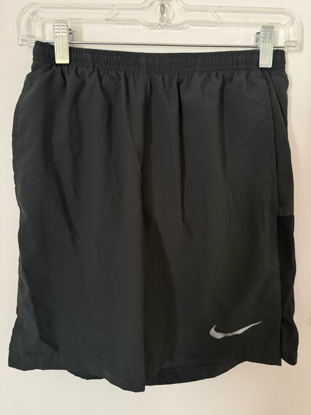Nike Black Men’s Athletic Shorts with Reflective Swoosh